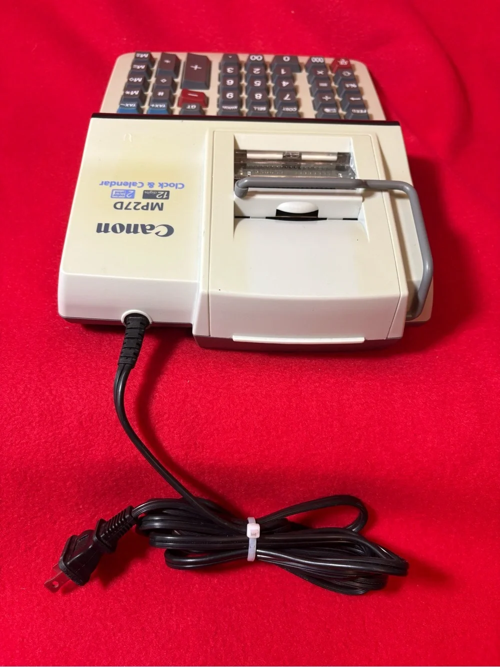 Canon MP27D Heavy-Duty Commercial Accounting Calculator – 12 Digit Desktop Print